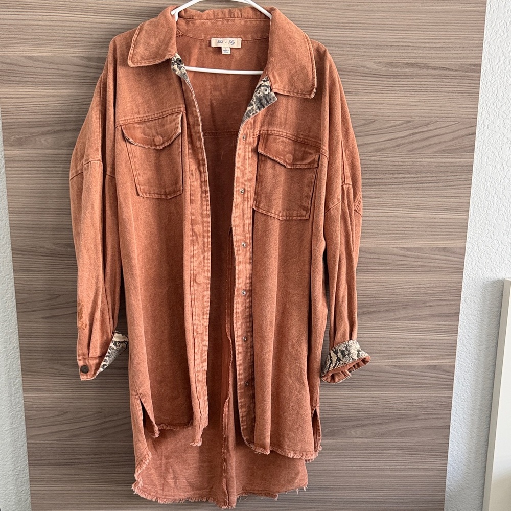 Button Down Jean Jacket